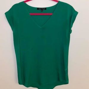 Emerald green top